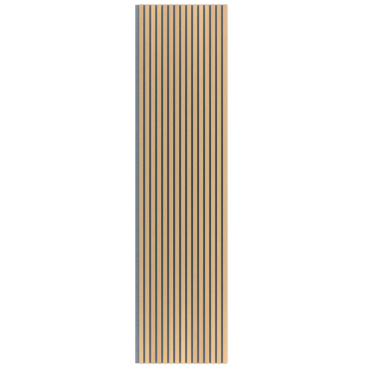 Panel Acústico Listones de Madera Enchapado Freijo