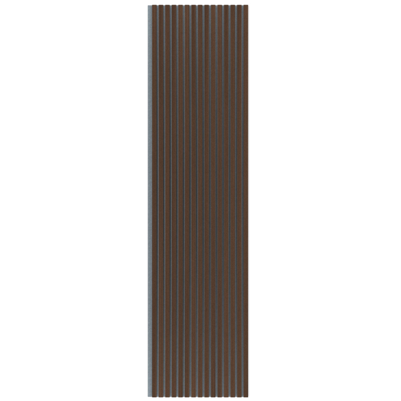 Panel Acústico Listones de Madera Enchapado Wenge