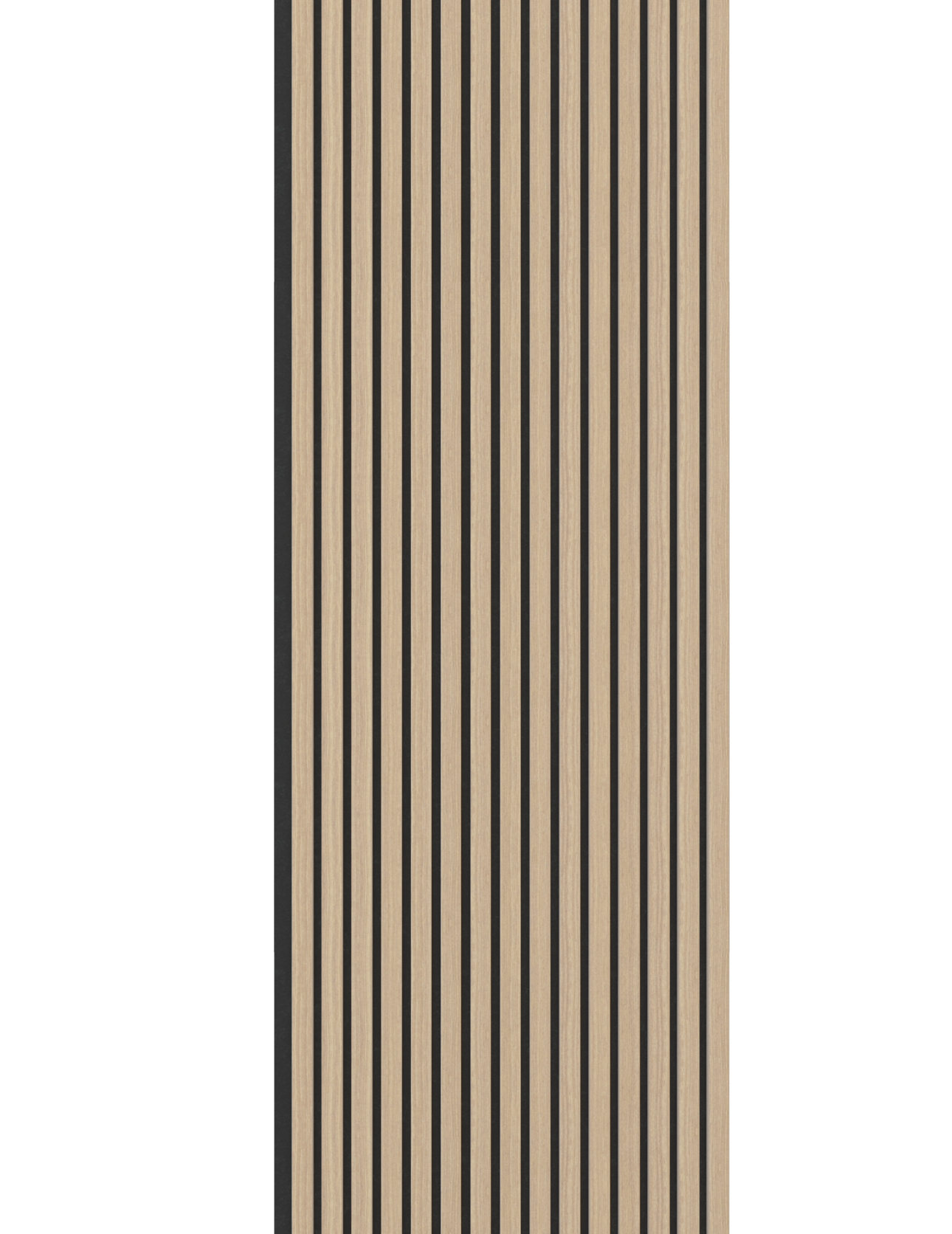 Panel Acústico Listones de Madera Enchapado Freijo – Wooden Panel