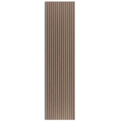 Panel Acústico Listones de Madera Enchapado Nogal