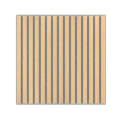 Panel Acústico Listones de Madera Enchapado Freijo 1,44 m²