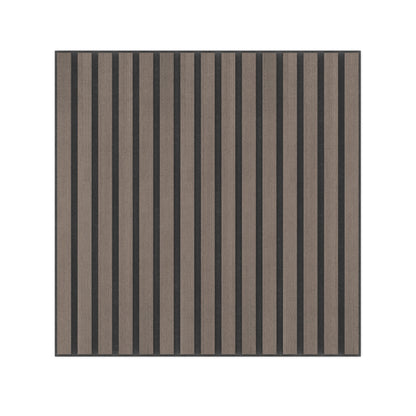 Panel Acústico Listones de Madera Enchapado Gris Lineal 1,44 m²