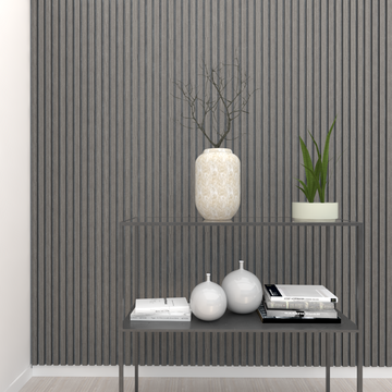 Panel acústico y decorativo en gris piedra ➨ WoodUpp 