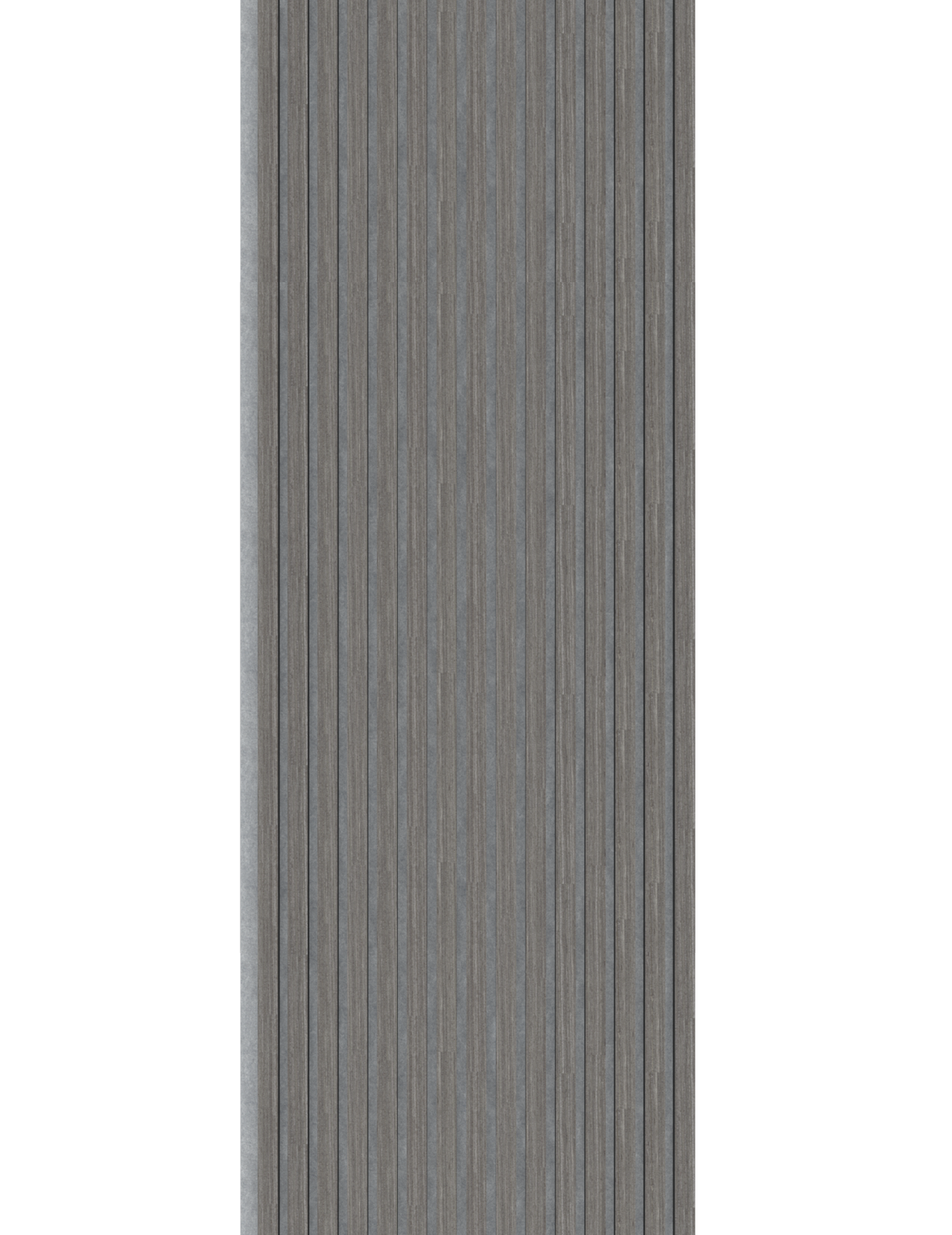 Panel Acústico Listones De Madera Enchapado Gris Lineal Wooden Panel